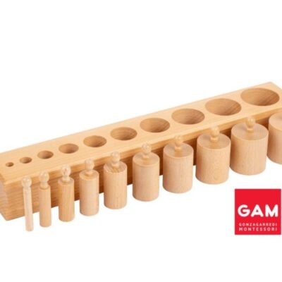 Montessori Materials Tout About Toys  | Montessori Cylinder Block (No. 2)