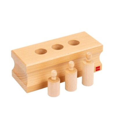 Montessori Materials Tout About Toys  | Montessori Infant Toddler Cylinder Block (No. 4)