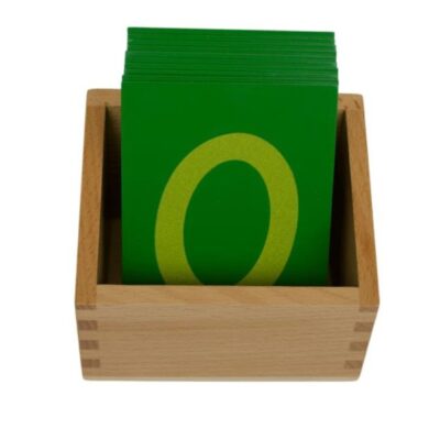 Montessori Materials Alibaba  | Sandpaper Numbers With Box