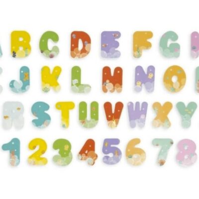 Toys Pierre Belvediere  | Bath Time Letters And Numbers