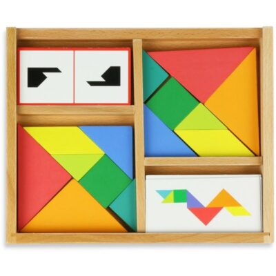 Toys Fire the Imagination  | Tangram Battle Game By Vilac