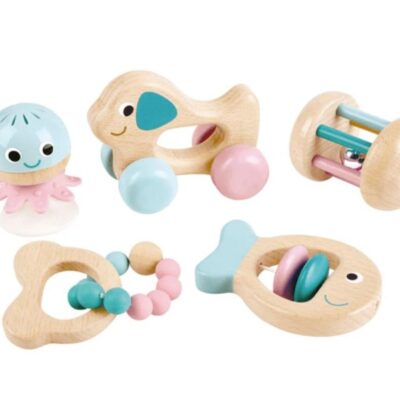 Toys Playwell  | Hape Infant Instrument And Sensory Toy Set