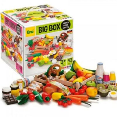 Toys Fire the Imagination  | Erzi Big Box Of Wooden Food