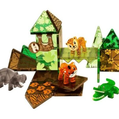 Toys Valtech Magna Tiles  | Magna-Tiles® Jungle Animals 25-Piece Set