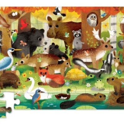 Montessori Materials Crocodile Creek  | Crocodile Creek Forest Friends Puzzle